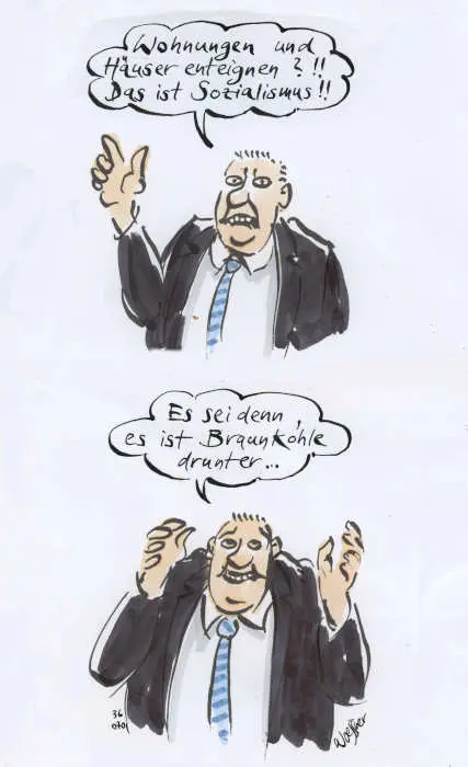 Aktuelle Karikatur von Freimut Wössner